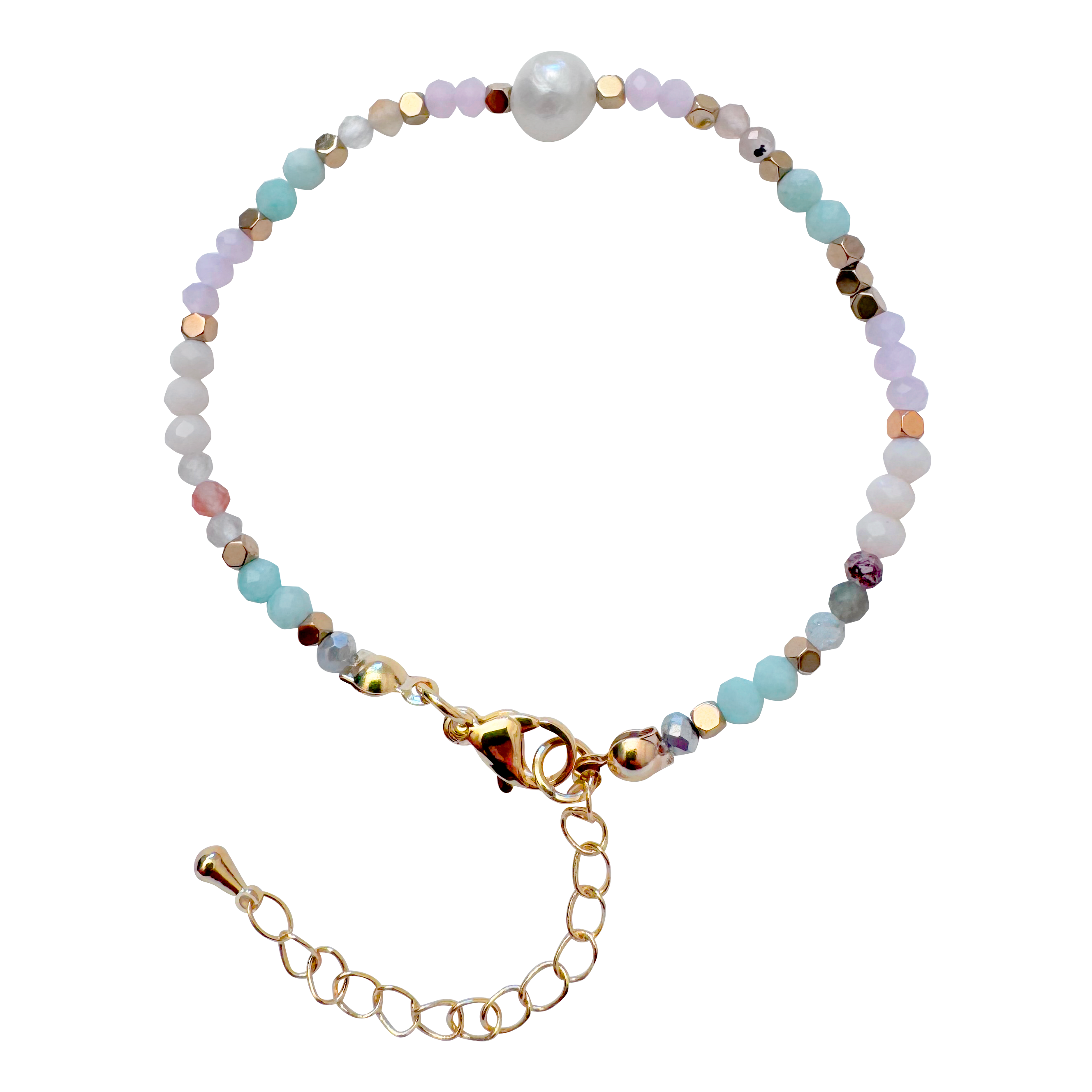 Boho-armband med pärlor